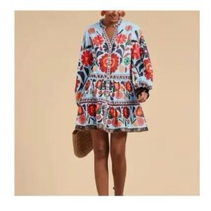 Floral Embroidered Dress